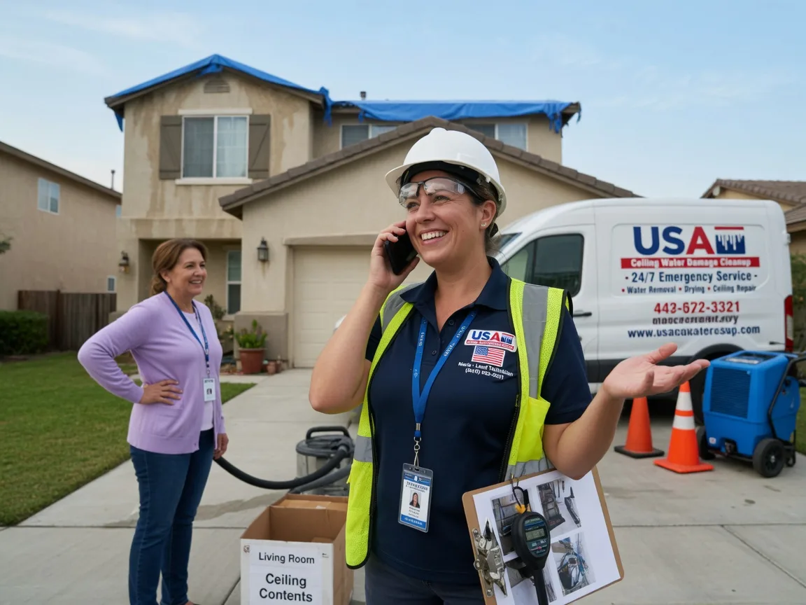 Ceiling Water Damage Restoration Loveville, MD FAQs